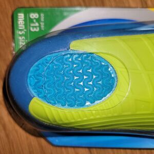 NEW Dr Scholls Sport Massaging Gel Advanced Insoles Anti Fatigue Men’s size 8-13